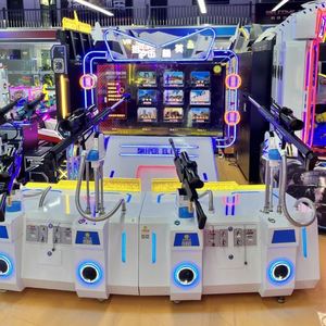 Máquina de Juego de Simulación de Tiro de Francotirador de Alta Calidad de 65 Pulgadas, Consola de Juego de Tiro para Cuatro Jugadores para Grandes Centros de Juego - Product Image 5