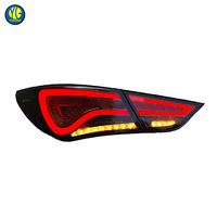Feux arrière LED YU GUANG pour Hyundai Sonata 8 2011-2015, avec clignotants séquentiels, amélioration des feux arrière Sonata YF
