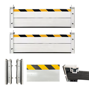 Barrera de inundación de aluminio Panel de pared de acero Puerta de garaje Barrera de control de inundación Barrera de inundación de agua - Product Image 1
