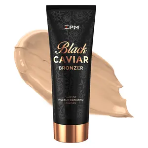 Black Caviar Dark Tanning Lotion for Outdoor Sun Black Body Bronzer Tan Enhancer Insanely Dark Tan Results Tinted Moisturizer