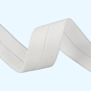 Bandeau en coton 100% Boca à rayures horizontales de 2 cm - Ruban écologique pour la fabrication de casquettes et de bracelets - Product Image 5