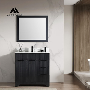 <span class=keywords><strong>Mobile</strong></span> <span class=keywords><strong>bagno</strong></span> moderno su misura Mars Villa Project con lavabo fuori centro a pavimento - Product Image 5