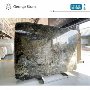 Aphrodite Granit Lempengan Batu Mewah Backlit Corteccia Granit