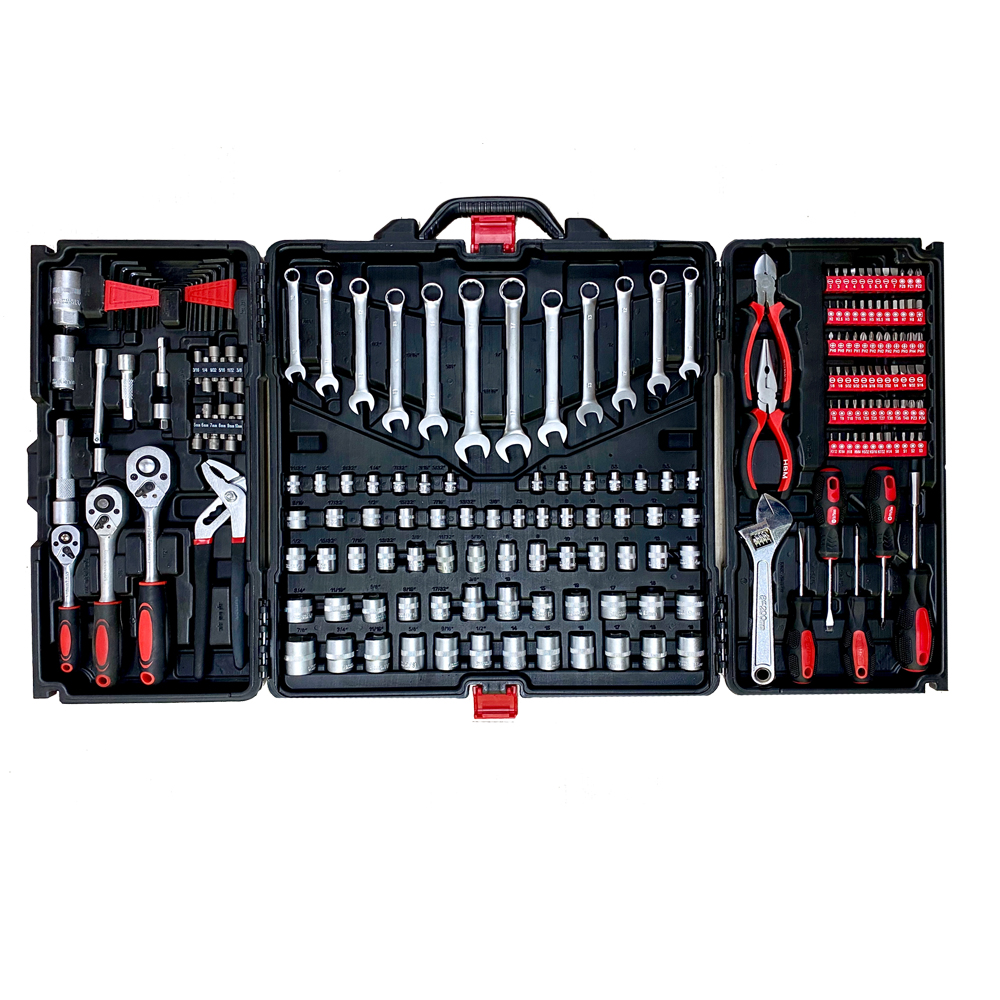 171 pcs auto repair  tool set sockets  Ratchet Wrench with Sockets Kit Set in Storage Case  for  auto repair