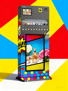 Tự động thông minh Nước hoa Máy bán hàng tự động 43-inch quảng cáo màn hình đồng tiền hoạt động thương mại kiểm tra mùi tiện lợi phun nước hoa - Product Image 2