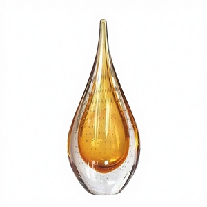 Sculptures en verre décoratives pour la maison, créations artistiques uniques faites à la main, artisanat en verre de <span class=keywords><strong>Murano</strong></span>, accents colorés pour l'affichage sur les étagères - Product Image 3