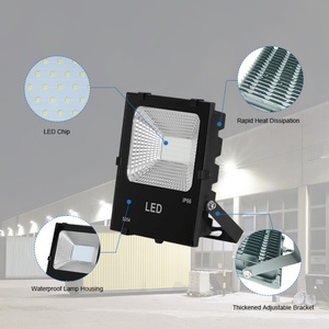 Projecteur COB <span class=keywords><strong>industriel</strong></span> 120W étanche IP66, haute efficacité, léger, prix abordable pour entrepôt, usine, stade - Product Image 2