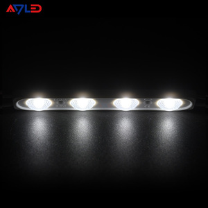 Modules LED publicitaires à rétroéclairage blanc haute luminosité 6500K, injection longue portée, 12V 24V, haute puissance, étanches, module à 4 lentilles LED 3W - Product Image 3