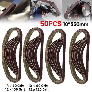 <span class=keywords><strong>Bande</strong></span> de ponçage pour bois, métal mou, grain 60/80/330, 100/120X10mm - Product Image 6