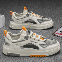 Nouvelles Chaussures de Marche 2026 Confortables et Respirantes avec Doublure en Maille, Antidérapantes, Semelle Épaisse Résistante à l'Usure, Tige en PU et Semelle Intermédiaire/Extérieure en PVC