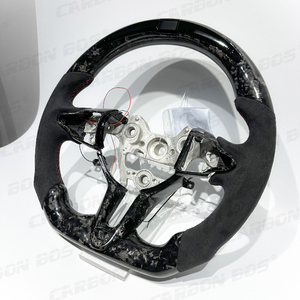 Volantes de Fibra de Carbono Forjada LED de Alta Calidad para <span class=keywords><strong>Hyundai</strong></span> <span class=keywords><strong>I30</strong></span> <span class=keywords><strong>N</strong></span>, Veloster <span class=keywords><strong>N</strong></span>, Elantra <span class=keywords><strong>N</strong></span> Genesis. En stock, envío rápido - Product Image 1