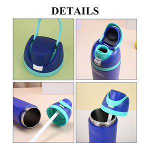 Botella de Agua de Acero Inoxidable TY OEM con Logotipo Personalizado, 16oz 19oz 24oz 28oz 32oz, Botella de Agua de Viaje al Vacío con <span class=keywords><strong>Tapa</strong></span> - Product Image 5