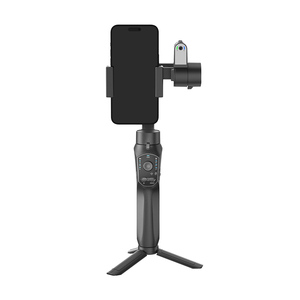 Nâng cấp mới 360 chụp 3 Trục Gimbal ổn định điện thoại Ai theo dõi khuôn mặt + điền ánh sáng ngang dọc vlog sống Selfie Stick - Product Image 3