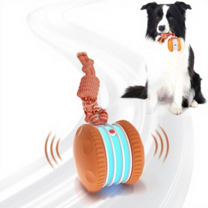 Juguetes para Perros, Pelota Interactiva con Sonido, Recargable y Activada por Tacto, con Cuerda para Perros Pequeños y Medianos - Product Image 5