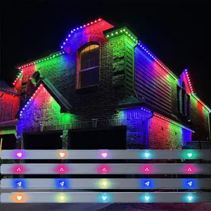 LEDピクセルポイントライトRGBピクセルクリスマスDMX LEDピクセルライトRGB LEDストリップライト用アルミチャンネル