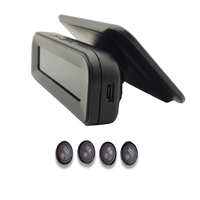 Système universel de surveillance de la pression des pneus sans fil TPMS pour voiture c260 Écran LCD 4 capteurs de pression des pneus à capteur externe