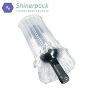 Film de coussin d'air gonflable personnalisé pour colonne d'air Film de coussin d'air à bulles Film de protection pour sac à vin 750ml