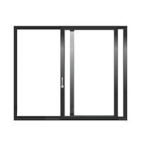 Ventanas Abatibles de PVC con Triple Vidrio, Certificación Estándar Australiana NFRC, Diseño Moderno para Balcón, Terraza y Baño