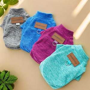 Hot Selling Customizable Solid Polyester Cute Dog Cat Hoodies Wholesale Winter Autumn Comfortable Warm Soft <b>Pet</b> Clothes - Product Image 1