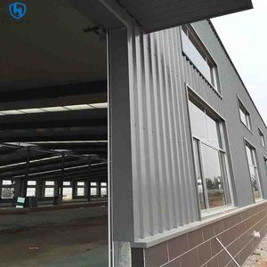 Vorgefertigte Stahlgebäude Hochwertige Stahlrahmen-Lagerhalle Industrielle Tragbare Temporäre Kommerzielle Lagerhalle - Product Image 4