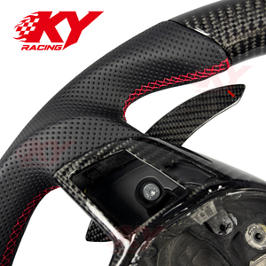 Accesorios para Automóviles Mercedes Benz Clase G G63 AMG W463 G65 ML63 G350 G500 G550 W166, Volante Personalizado de Cuero y Fibra de Carbono - Product Image 2
