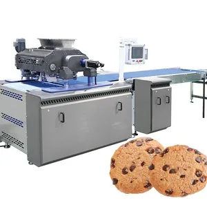 Skywin Big Factory Máquinas automáticas para hacer galletas/Máquina para hacer galletas Línea de producción de corte de alambre comercial