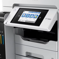 Imprimante tout-en-un couleur sans fil EcoTank Pro ET-5880 de haute qualité avec scanner, copieur et fax