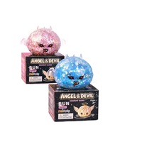 Jouet anti-stress à presser en forme de boule ange-démon, best-seller transfrontalier, pour la décompression par la préhension, cadeau parent-enfant