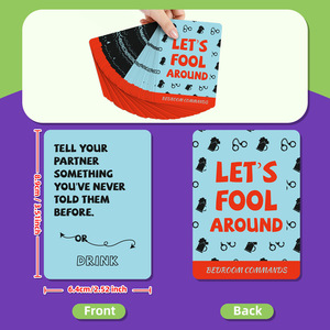 Juego <span class=keywords><strong>de</strong></span> Cartas Eróticas <span class=keywords><strong>de</strong></span> 50 Piezas para Juegos en el Dormitorio y Citas Románticas, Cartas <span class=keywords><strong>de</strong></span> Juego Interactivas para Parejas, Vamos a Divertirnos - Product Image 2