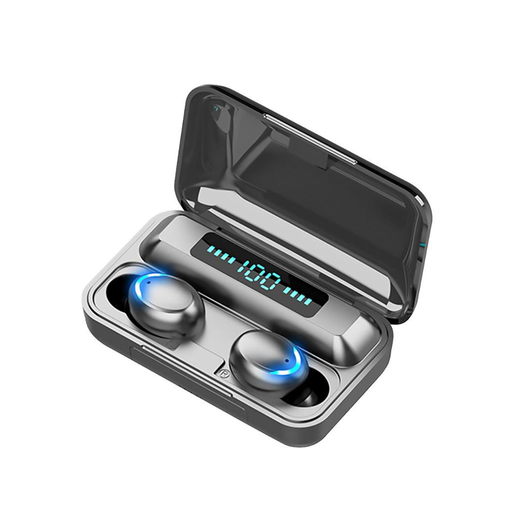 Wireless Earphone F9 Touch Control TWS Headset Stereo Sound With Portable Charging Box Cell Phone F9-5 Headphones