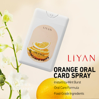 Liyan Draagbare Sproeier voor Frisse Adem met Pepermunt-extract 20ML voor Slechte Adem & Mondverzorging