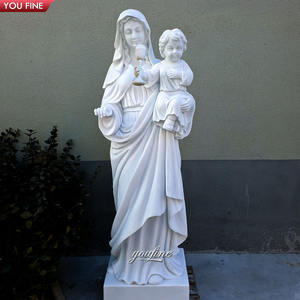 Statues <span class=keywords><strong>de</strong></span> la Vierge <span class=keywords><strong>Marie</strong></span> en marbre pour la décoration extérieure des églises, sculpture <span class=keywords><strong>de</strong></span> la <span class=keywords><strong>mère</strong></span> et <span class=keywords><strong>de</strong></span> <span class=keywords><strong>l</strong></span>'enfant - Product Image 2