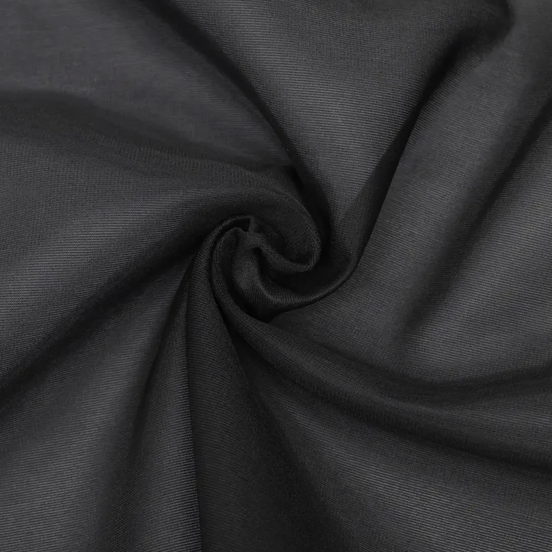 Großhandel 2024 Neue Qualität weiß 3D Polyester atmungsaktiv Damenkleid Kleidung schwarz durchsichtige Stoffe für Sommerkleidung Damen
