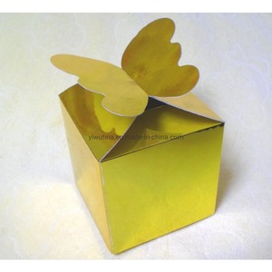 กล่องกระดาษพับลายทองสามารถปรับแต่งได้ตามความต้องการ - Product Image 2