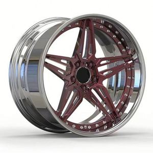 Velg Custom 6061 T6 Deep Dish 3 Piece Forged 17 18 19 <span class=keywords><strong>20</strong></span> 21 22 23 24 Inch untuk Tesla Model 3 Model Y Model <span class=keywords><strong>X</strong></span> - Product Image 4