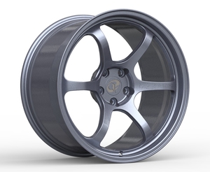 Hot Bán PQ Tùy Chỉnh Giả Mạo Vành Trung Tâm Năm Lỗ Màu Xám Hành Khách Xe Giả Mạo Bánh Xe Cho <span class=keywords><strong>Mazda</strong></span> RX-9 <span class=keywords><strong>MX</strong></span>-<span class=keywords><strong>5</strong></span> - Product Image 2