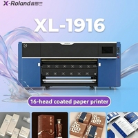 Imprimante jet d'encre à 16 têtes X-Roland avec têtes d'impression I3200 pour papier couché, papier kraft et impression d'affiches publicitaires