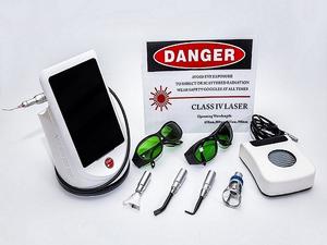 <span class=keywords><strong>Laser</strong></span> diode dentaire de classe 4 avec longueurs d'onde de 450 nm/650 nm/980 nm, alimenté par l'électricité, certifié CE, garantie de 2 ans - En vente - Product Image 2