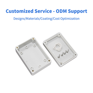 OEM定制加工IP65 ABS塑料电气外壳室外防水接线盒外壳 - Product Image 3