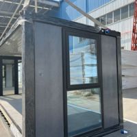 Conteneur pliable de 20 pieds et 40 pieds, bureau, panneau sandwich, maison mobile préfabriquée, dortoir, camp pétrolier, conteneur d'expédition sur le terrain