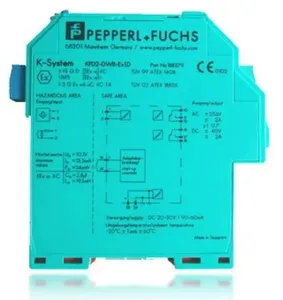 Pepperl + conversor de temperatura cor KCD2-UT2-1 p + f, original, em estoque