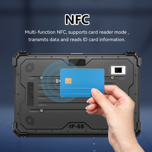 Tablette PC industrielle robuste Wpna A10st 10 pouces avec caméra avant et arrière 8MP+16MP, processeur Mtk6771 Octa Core, Android 10, module de lecteur de carte d'identité - Product Image 5
