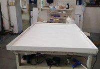 Boîte à lumière LED pour affiche AF45C, cadre en aluminium, cadre intérieur en tissu simple face, blanc, épaisseur 60 mm, certifié CE pour RoHS