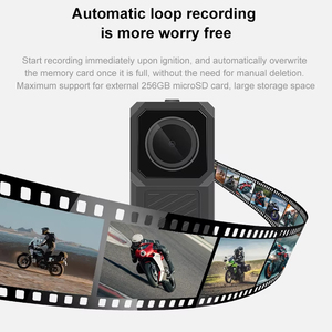 Cámara para Motocicleta 2K UHD Impermeable con WiFi 5G, Grabadora <span class=keywords><strong>de</strong></span> Conducción para Bicicleta Eléctrica y Scooter, Cámara <span class=keywords><strong>de</strong></span> Acción Portátil DVR para Seguridad en Ciclismo - Product Image 5