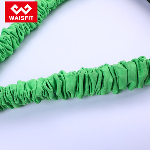 Bande de résistance élastique Waishfit pour l'entraînement de boxe, équipement de fitness vert H2009 - Product Image 1