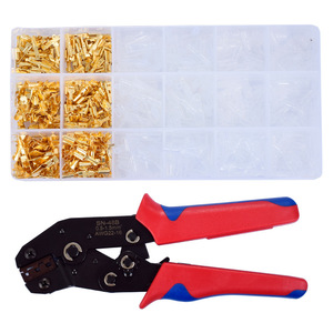 Kit de 600 Conectores Eléctricos Automotrices Impermeables, Conectores de Acero de 1/2/3/4/5/6 Pines, Conectores Impermeables con Trinquete para Crimpado - Product Image 5