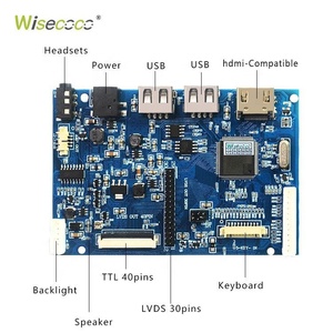 Bảng Điều Khiển USB <span class=keywords><strong>PCB</strong></span> LCD Đa Chức Năng Hỗ Trợ Điều Khiển Từ Xa Bảng Điều Khiển Không Dây WIFI - Product Image 3