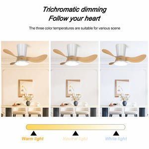 พัดลมเพดานติดไฟ 3 ใบพัดไม้ ขนาด 48 นิ้ว หลายสี โครงโลหะ+ABS มอเตอร์ DC พร้อมรีโมทคอนโทรล ระบบทำความเย็นด้วยอากาศ - Product Image 6