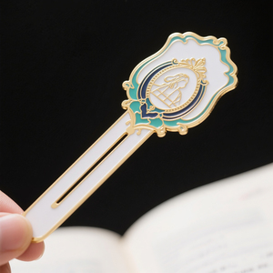 Radiant Custom 3D Metal Book Tags with Tassel for Elegant Reading <b>Gifts</b> - Product Image 5