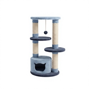Arbre à chat Amistar "Blue Wave" de haute qualité pour chats de toutes tailles et de tous âges. - Product Image 1